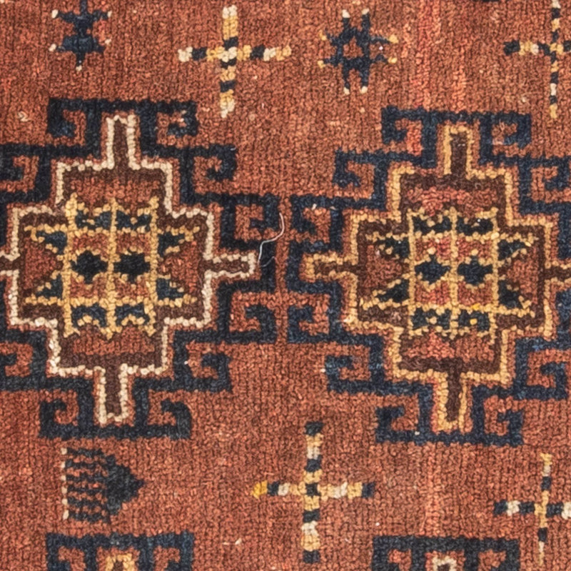 Belutsch Teppich - 105 x 60 cm - braun
