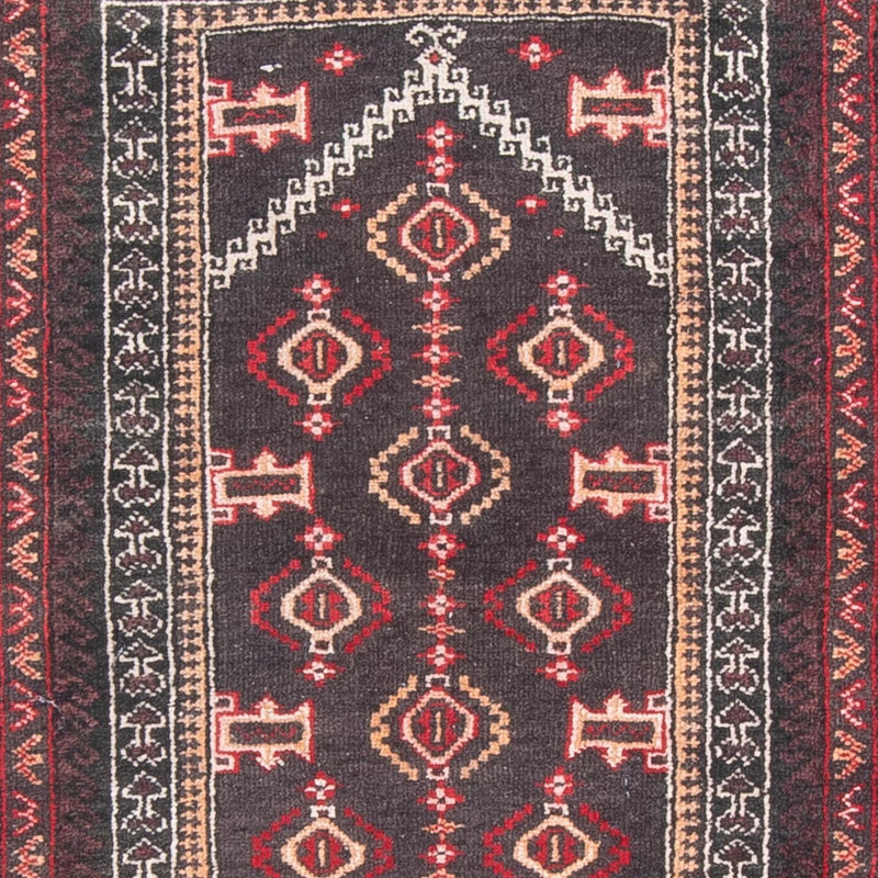 Belutsch Teppich - 136 x 90 cm - mehrfarbig