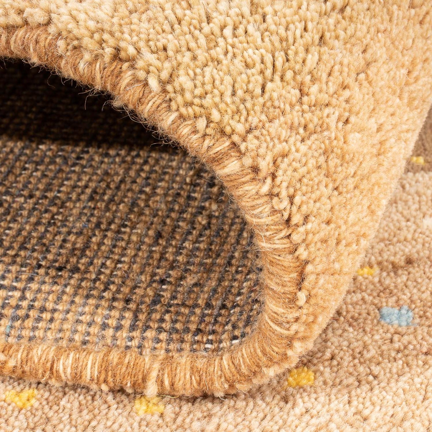 Gabbeh Teppich - Indus - 184 x 120 cm - beige