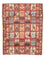 Perserteppich - Ghom - 128 x 105 cm - mehrfarbig