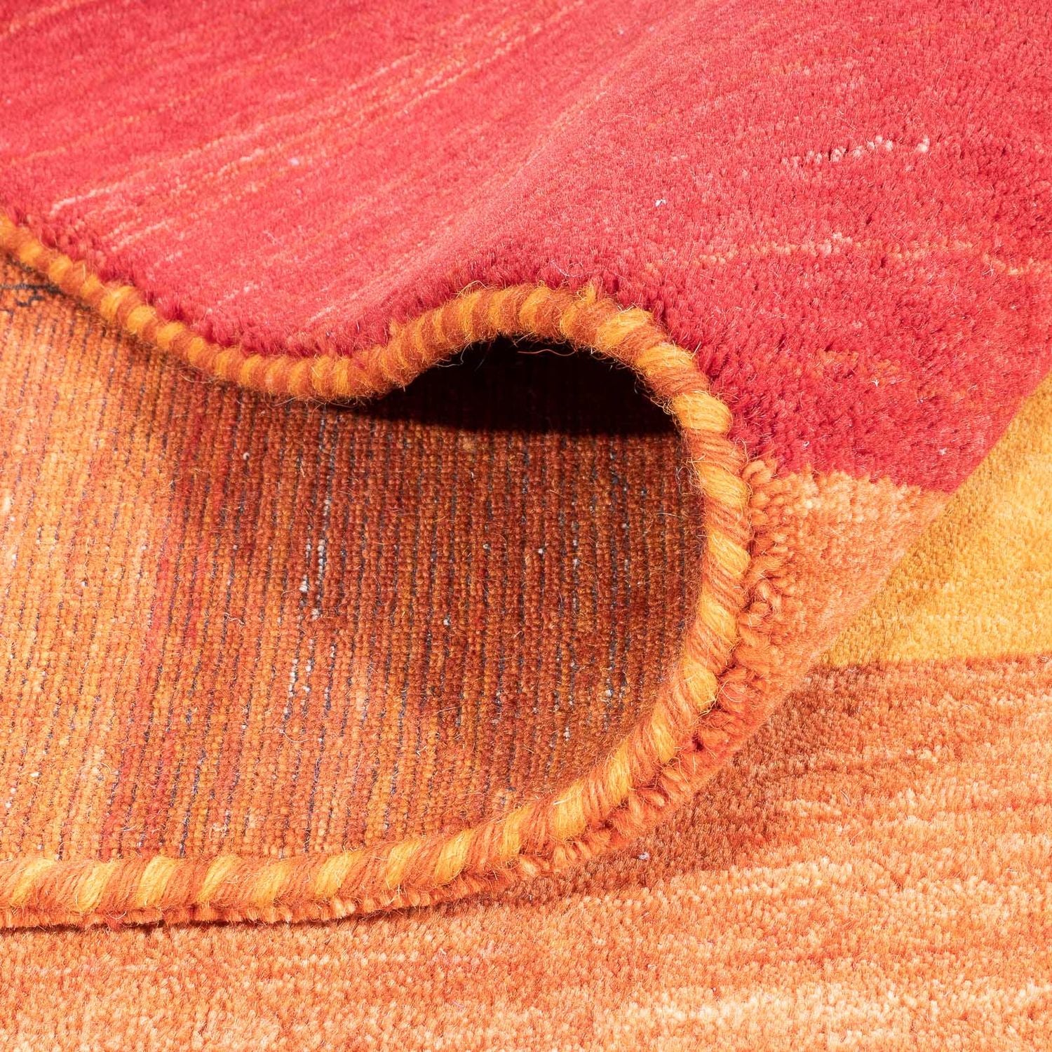 Gabbeh Teppich - Loribaft Softy - 242 x 168 cm - mehrfarbig