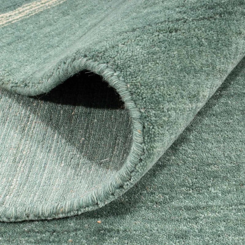 Gabbeh Teppich - Loribaft Softy - 250 x 200 cm - grün