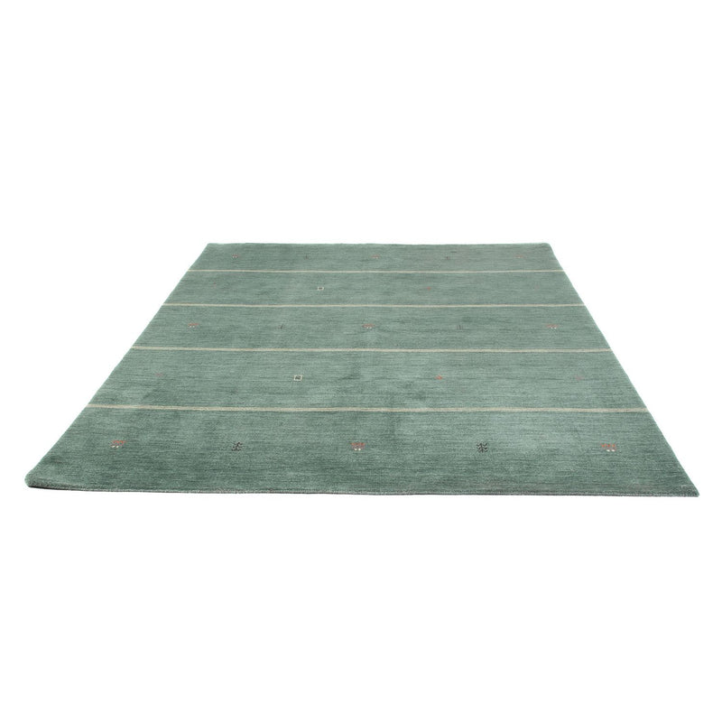 Gabbeh Teppich - Loribaft Softy - 250 x 200 cm - grün
