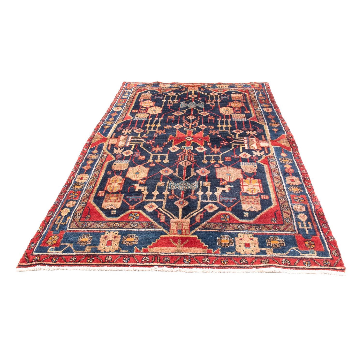Perserteppich - Nomadic - 274 x 150 cm - dunkelblau