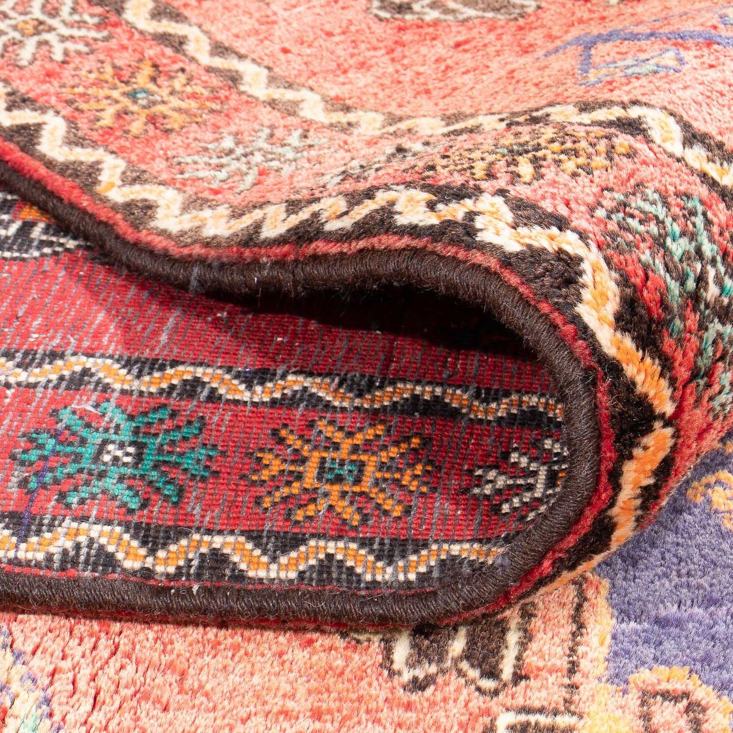 Läufer Perser - Nomadic - 258 x 125 cm - orange