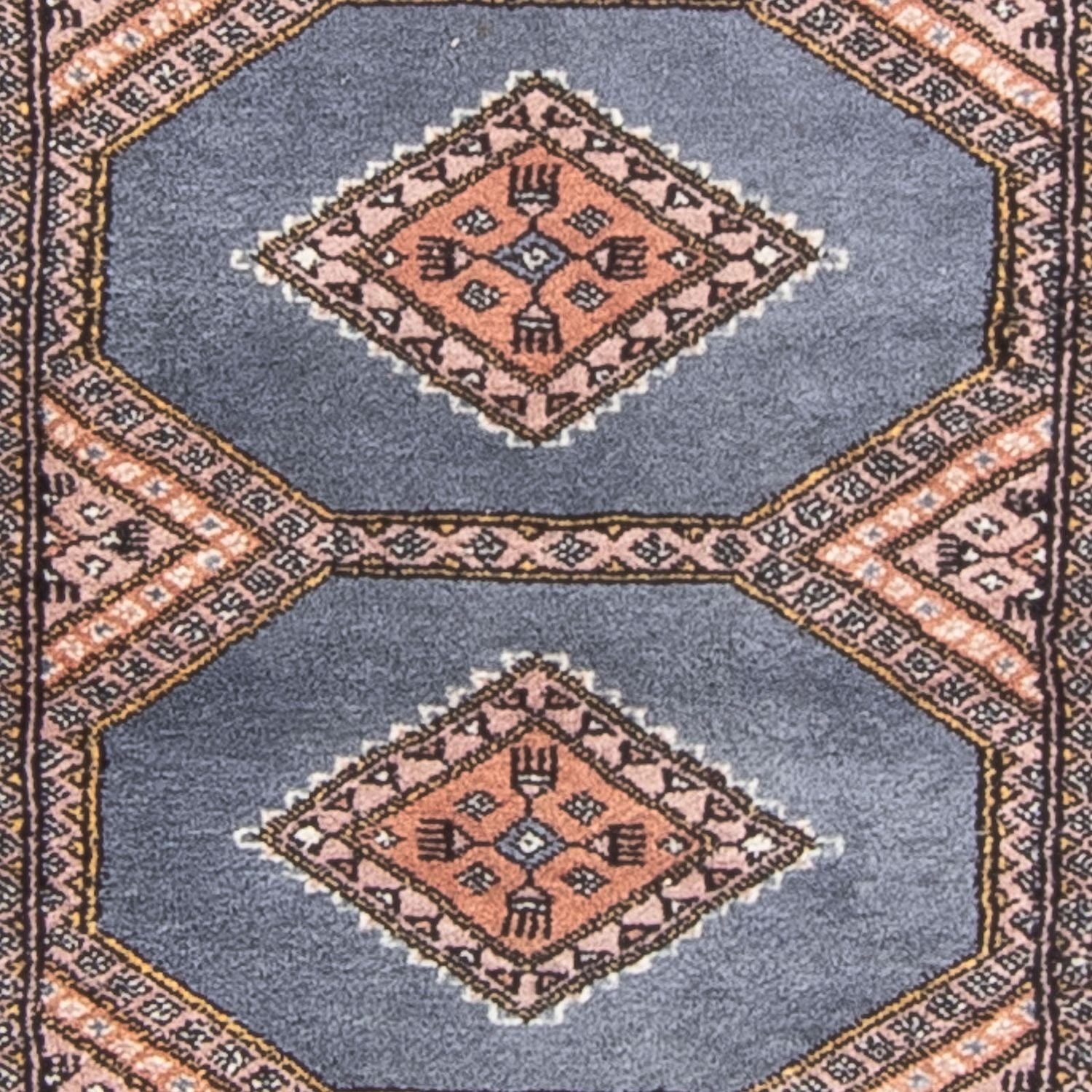 Läufer Pakistan - 325 x 80 cm - hellblau