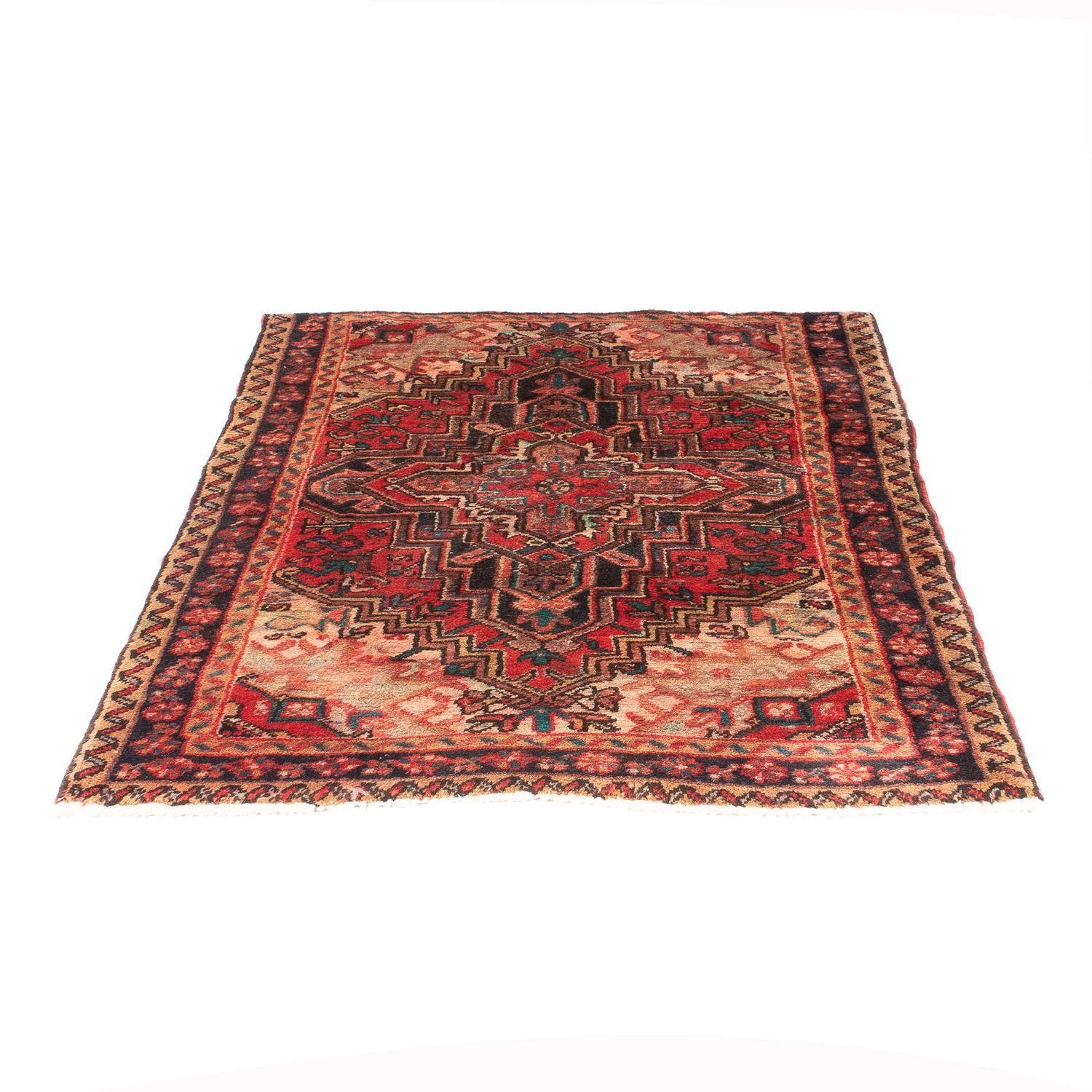 Perserteppich - Nomadic - 144 x 98 cm - rot