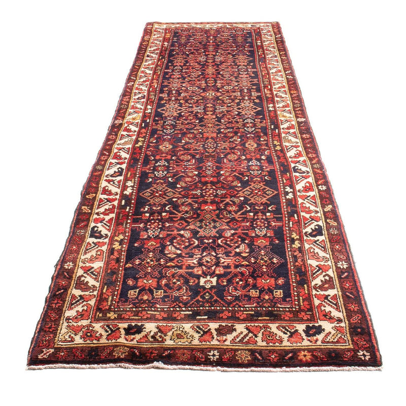 Läufer Perser - Nomadic - 412 x 105 cm - dunkelblau