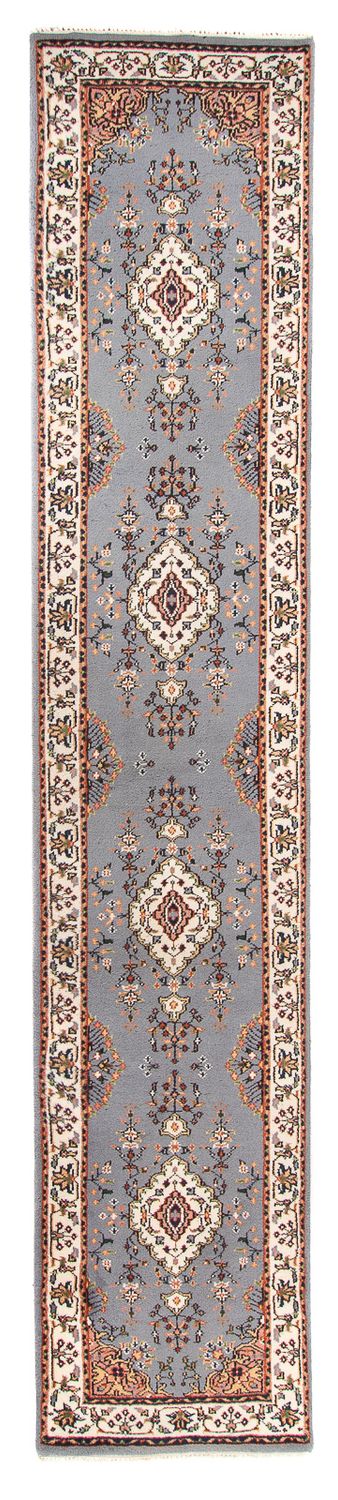 Läufer Orient - Indus - 400 x 80 cm - hellblau