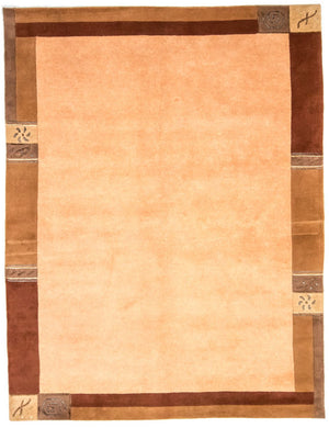 Nepal Teppich 238 x 173 cm Teppich Wohnzimmer
