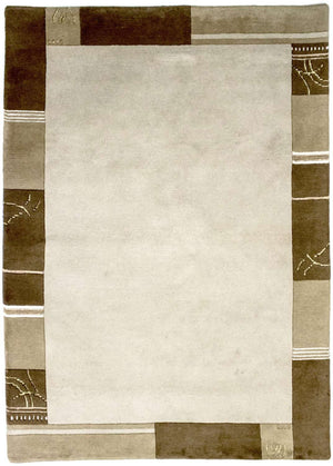 Nepal Teppich 195 x 144 cm Teppichbrücke