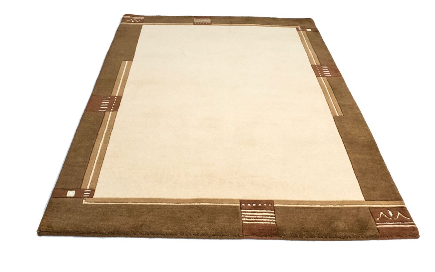 Nepal Teppich 197 x 143 cm Teppichbrücke
