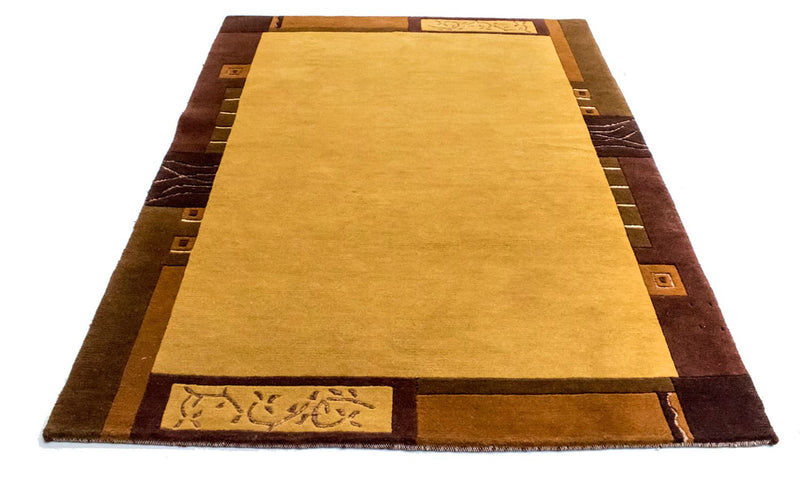 Nepal Teppich 193 x 143 cm Teppichbrücke