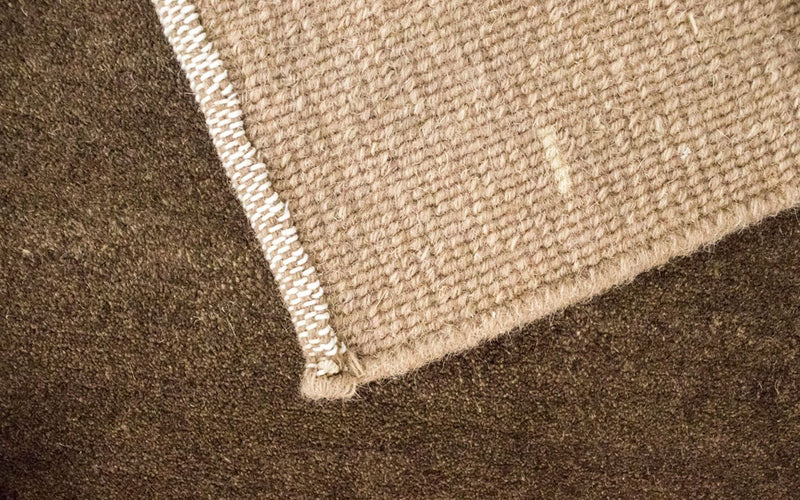 Nepal Teppich 201 x 141 cm - braun