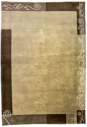 Nepal Teppich 202 x 145 cm Teppichbrücke