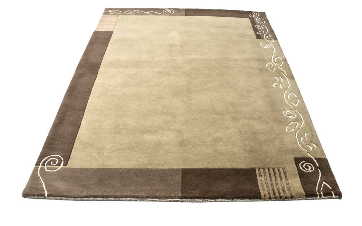 Nepal Teppich 202 x 145 cm Teppichbrücke