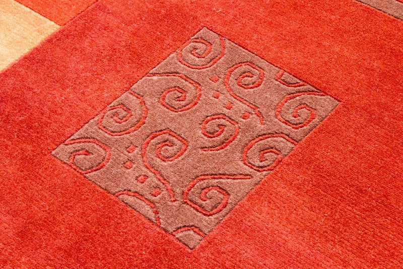 Nepal Teppich 185 x 131 cm - mehrfarbig
