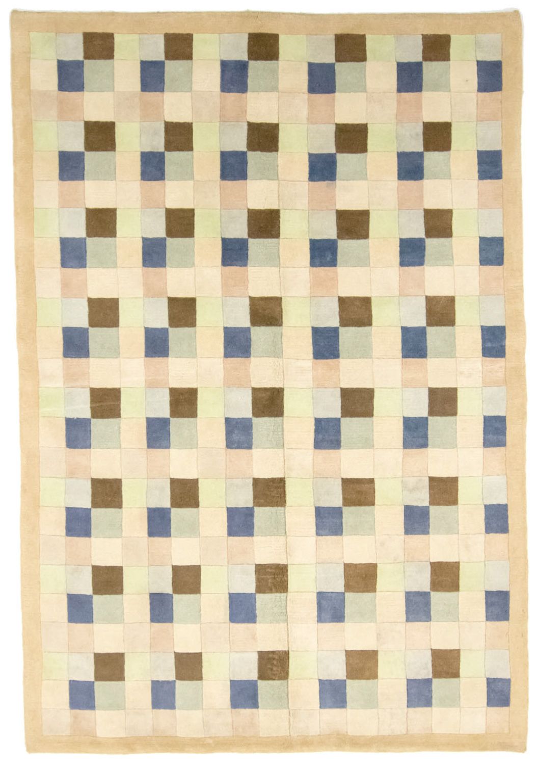 Nepal Teppich 227 x 156 cm - bunt