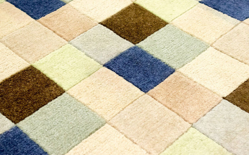 Nepal Teppich 227 x 156 cm - bunt