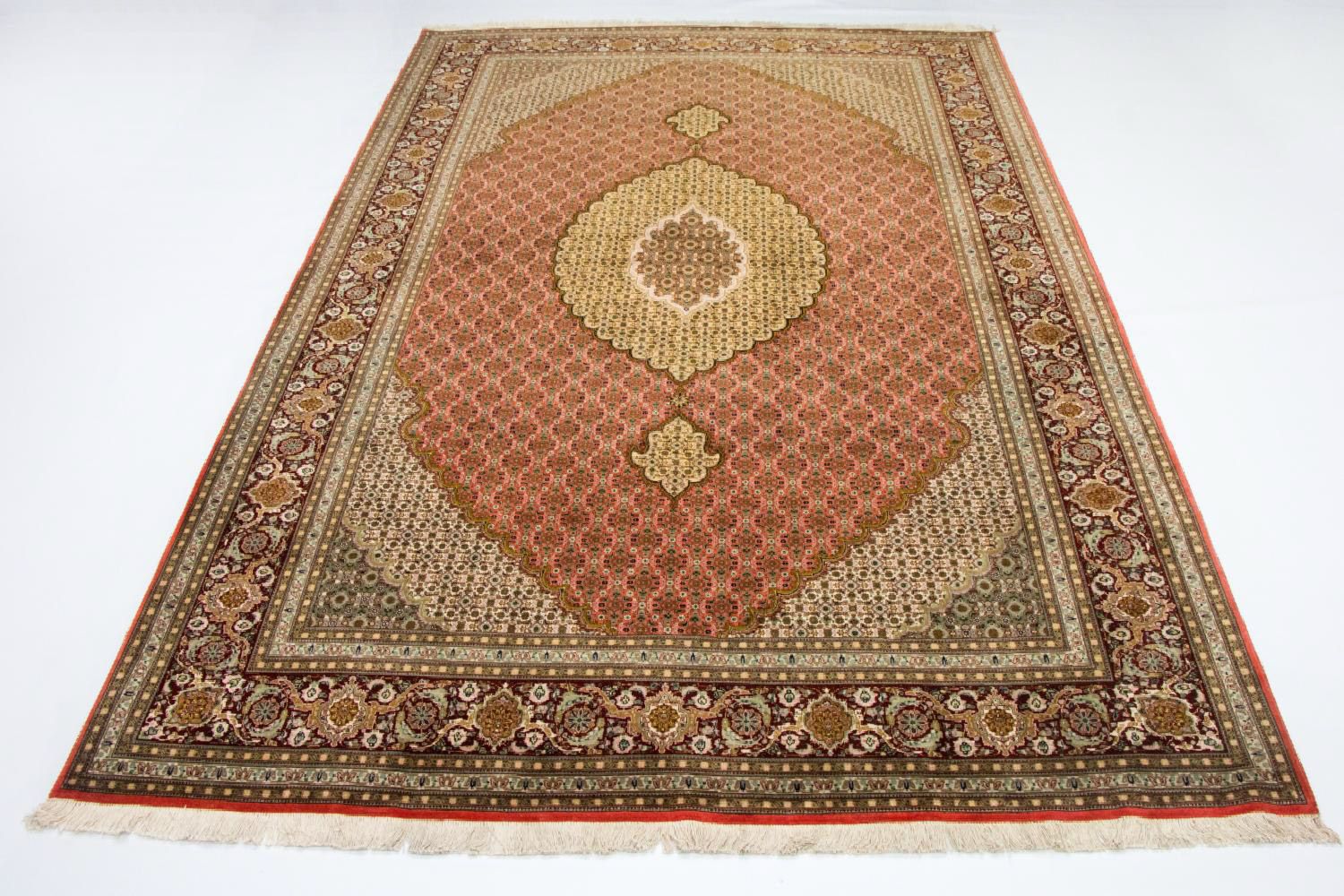 Perserteppich - Täbriz - Royal 300 x 204 cm Wohnzimmer Teppich