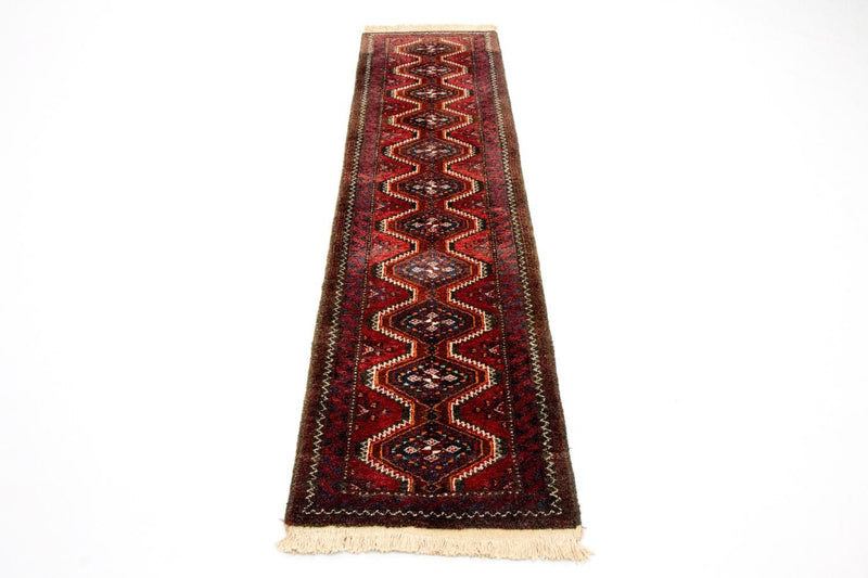 Perserteppich - Nomadic 197 x 52 cm - rot