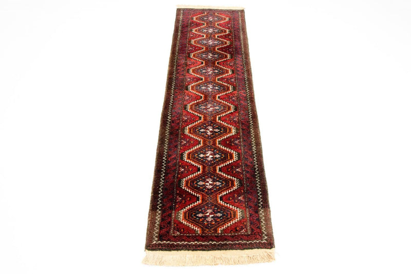 Perserteppich - Nomadic 197 x 52 cm - rot