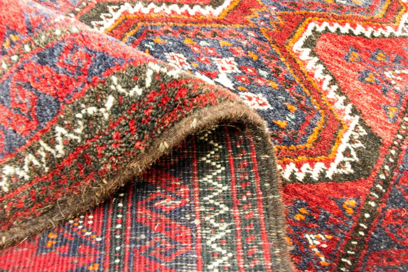 Perserteppich - Nomadic 197 x 52 cm - rot
