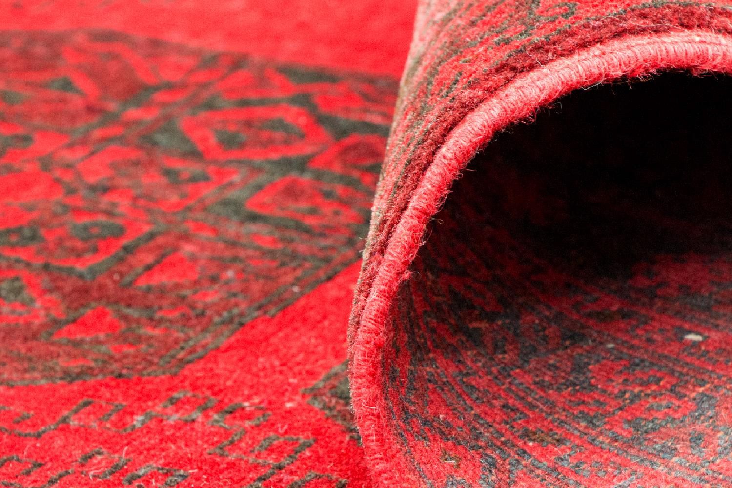 Afghan Teppich - Buchara 292 x 203 cm - rot
