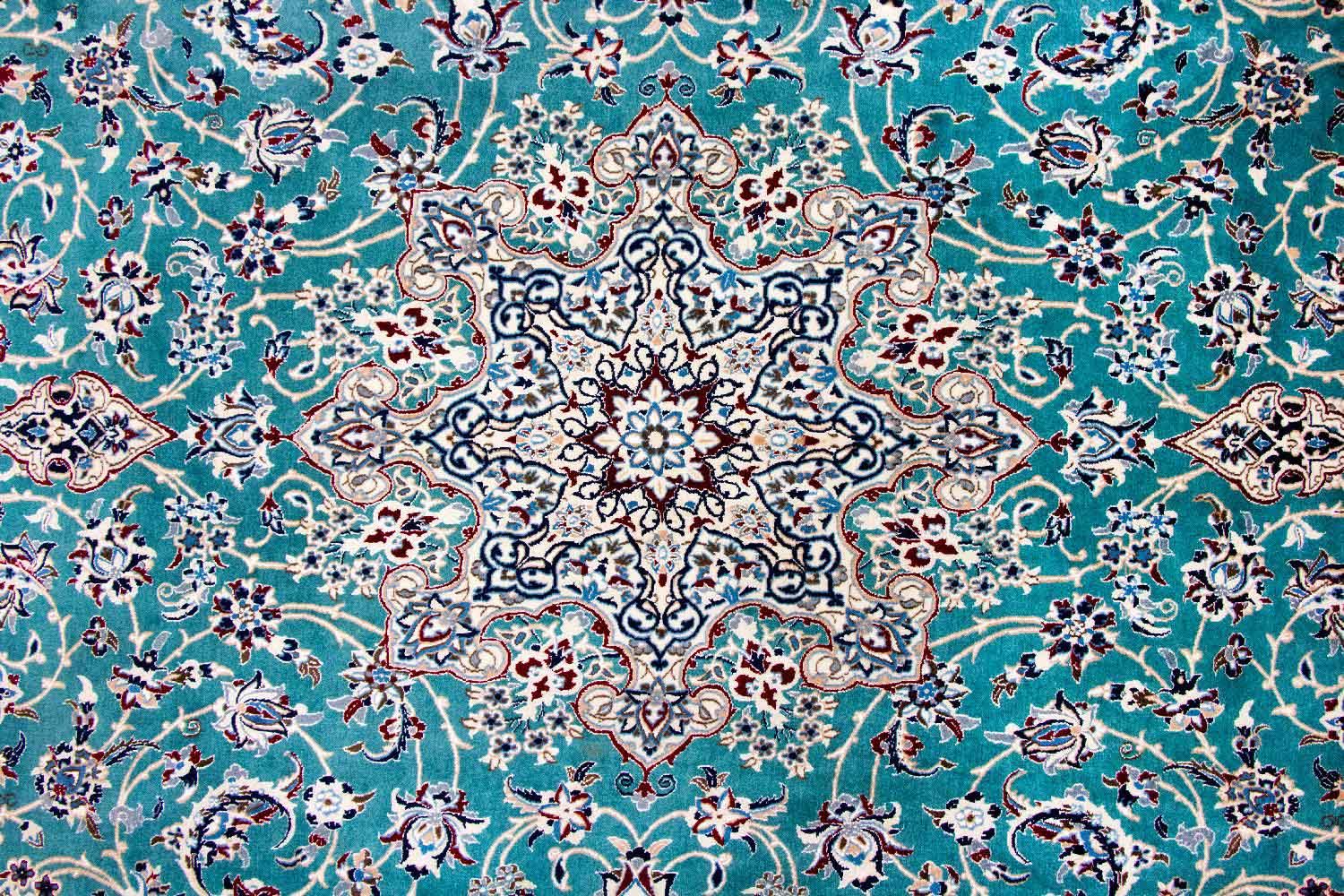 Perserteppich - Nain - Premium 357 x 219 cm Teppich Wohnzimmer