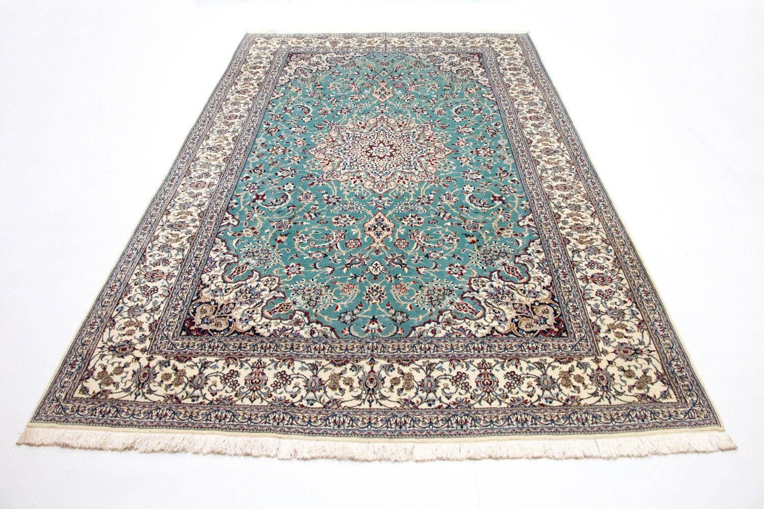 Perserteppich - Nain - Premium 357 x 219 cm Teppich Wohnzimmer