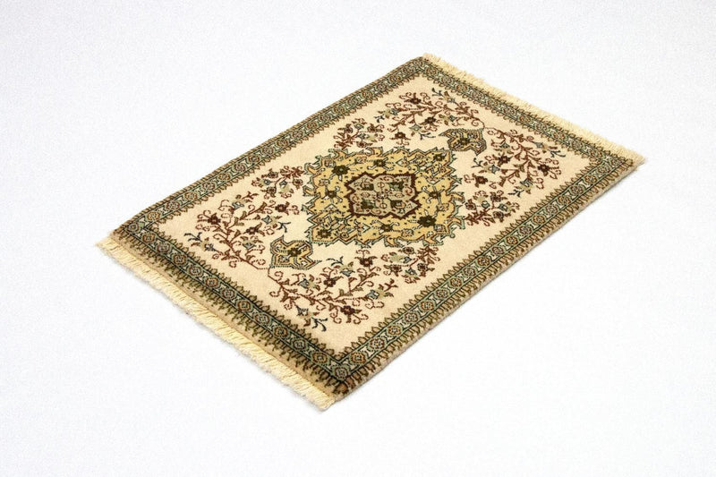 Perserteppich - Täbriz 87 x 62 cm - beige