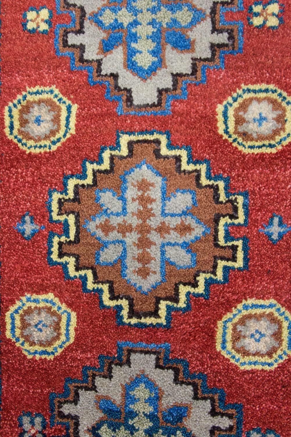 Orientteppich 124 x 63 cm - rot
