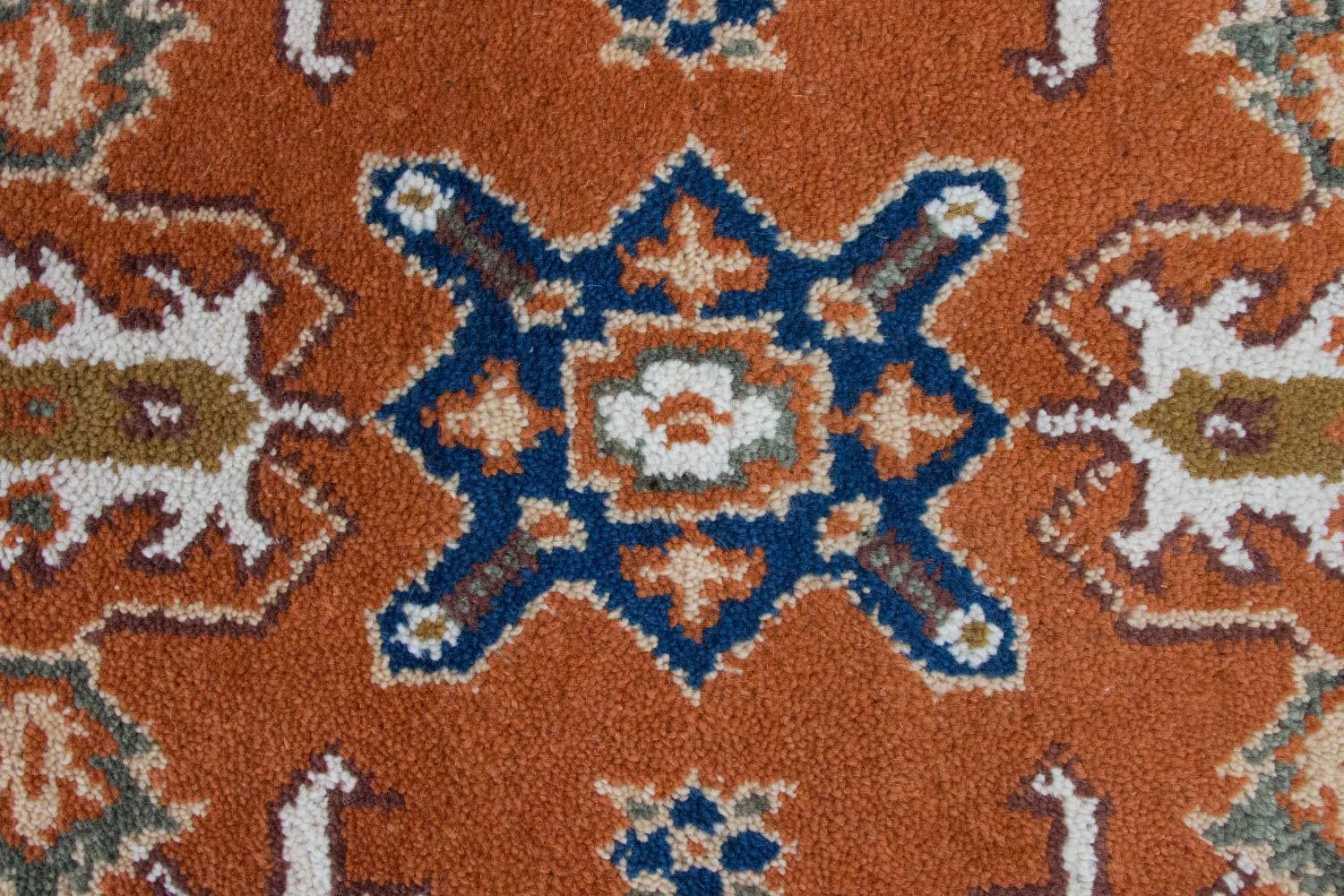 Orientteppich 126 x 62 cm - rost