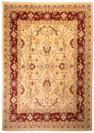 Ziegler Teppich 391 x 281 cm - beige