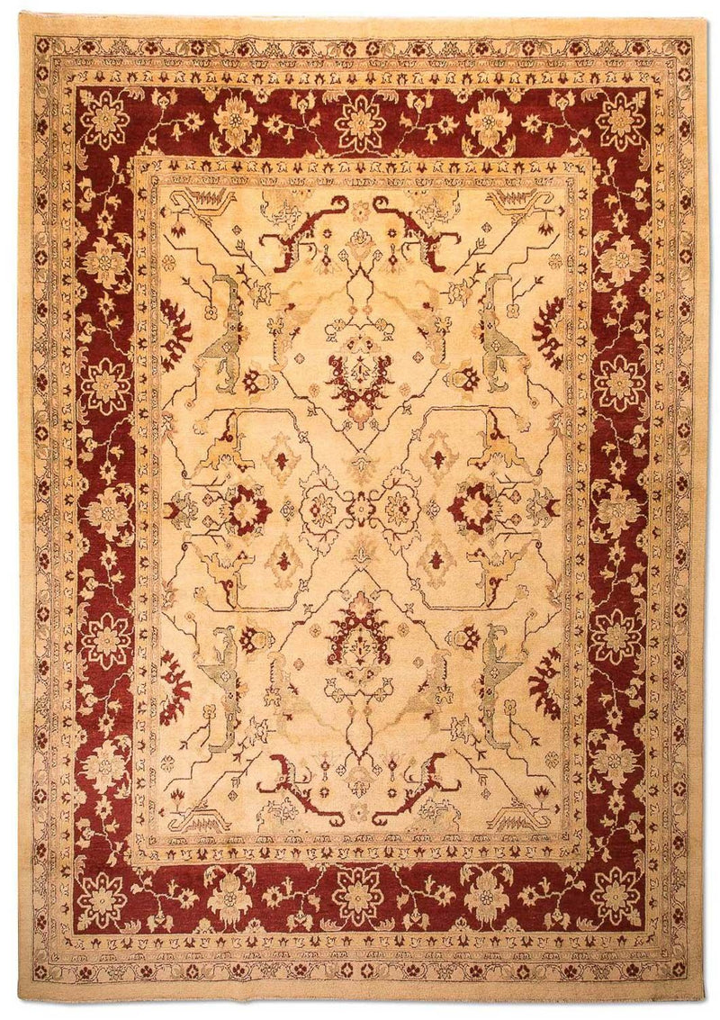 Ziegler Teppich 391 x 281 cm - beige