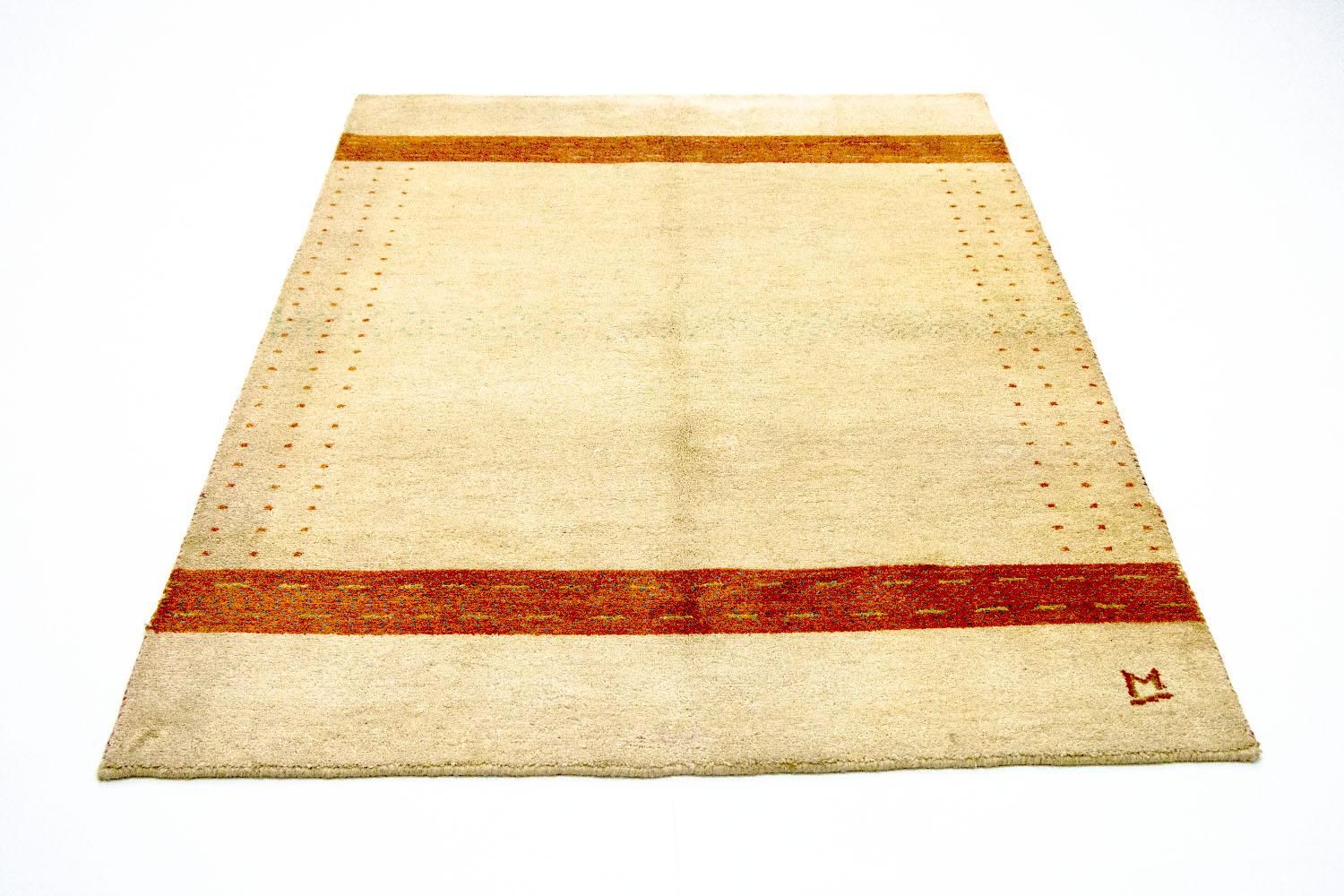 Gabbeh Teppich - Indus 195 x 139 cm - beige