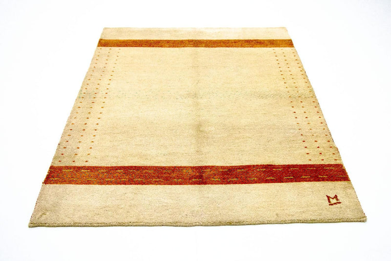 Gabbeh Teppich - Indus 195 x 139 cm - beige