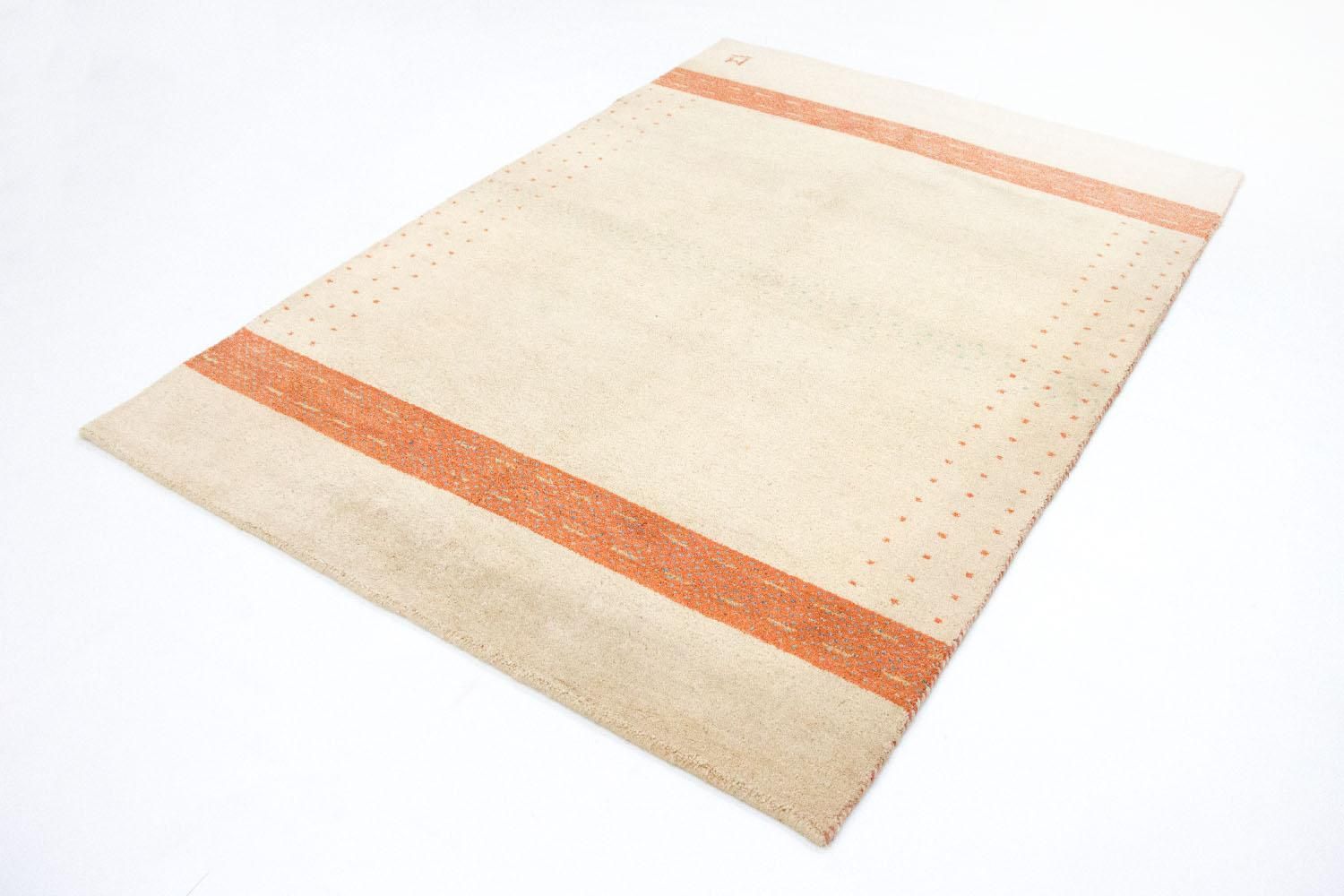 Gabbeh Teppich - Indus 195 x 139 cm - beige