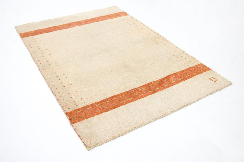 Gabbeh Teppich - Indus 195 x 139 cm - beige