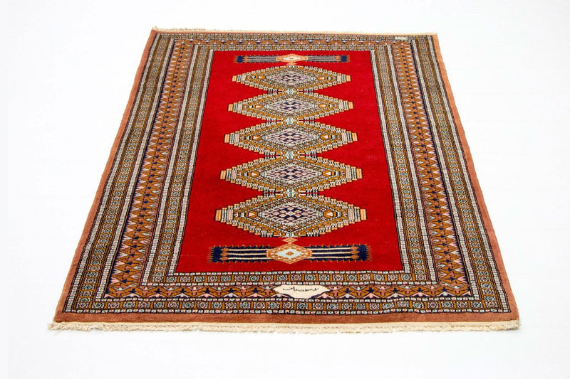 Afghan Teppich - Buchara 168 x 130 cm - rot