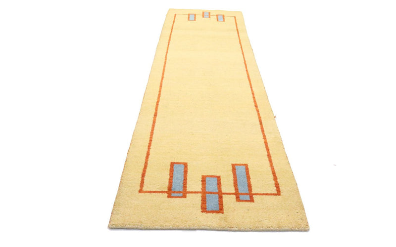Gabbeh Teppich - Indus 294 x 80 cm - beige