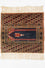 Afghan Teppich - Buchara 44 x 47 cm - blau