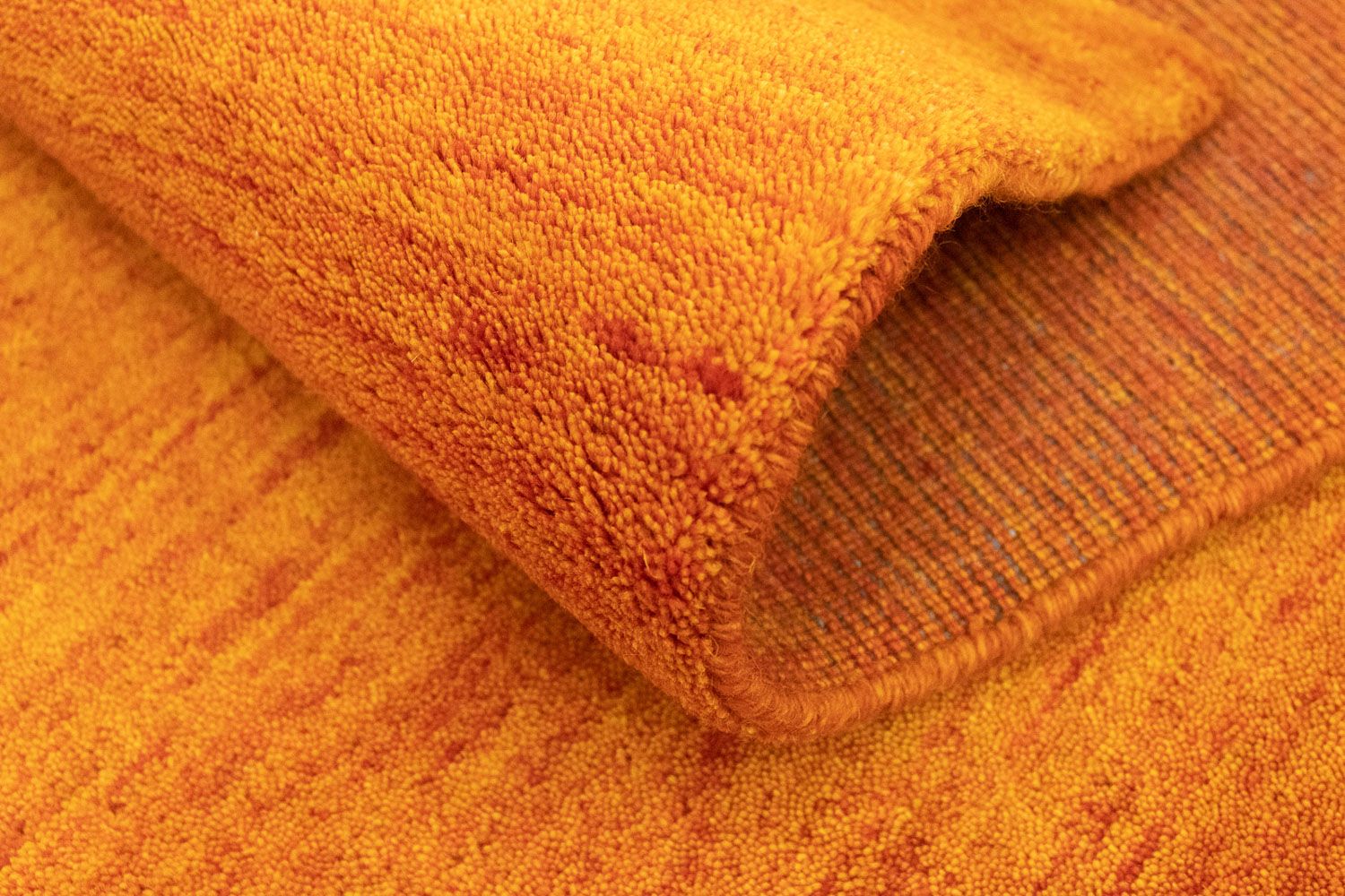 Gabbeh Teppich - Indus 350 x 80 cm - orange