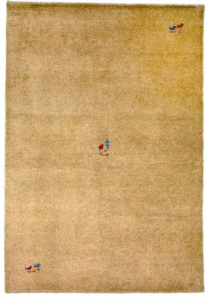 Gabbeh Teppich - Indus 200 x 140 cm - braun