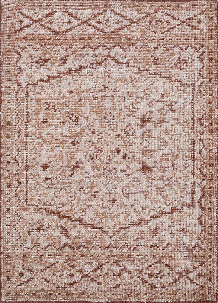 Wollteppich - 340 x 260 cm - orange