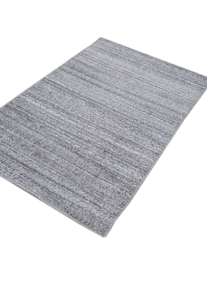 Viskose Teppich - 120 x 75 cm - grau