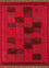 Wollteppich - 225 x 150 cm - rot