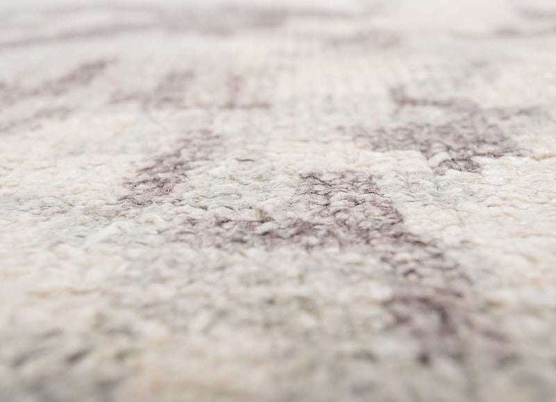 Viskose Teppich - 375 x 210 cm - grau