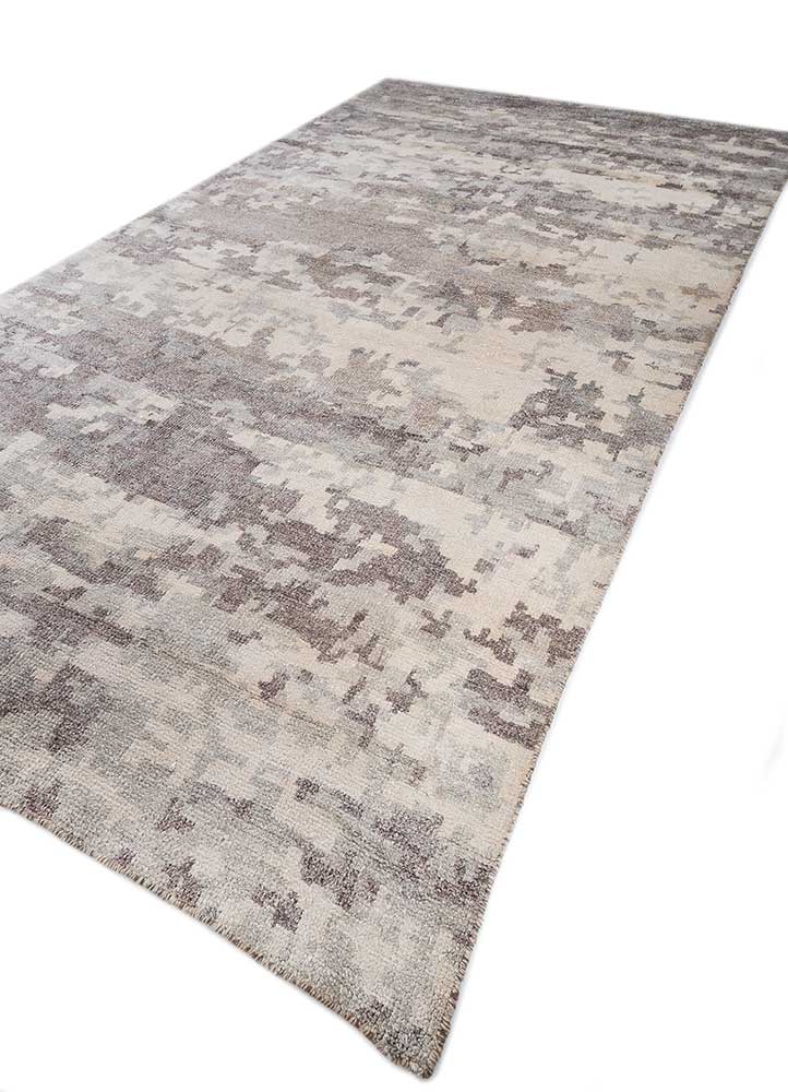 Viskose Teppich - 375 x 210 cm - grau