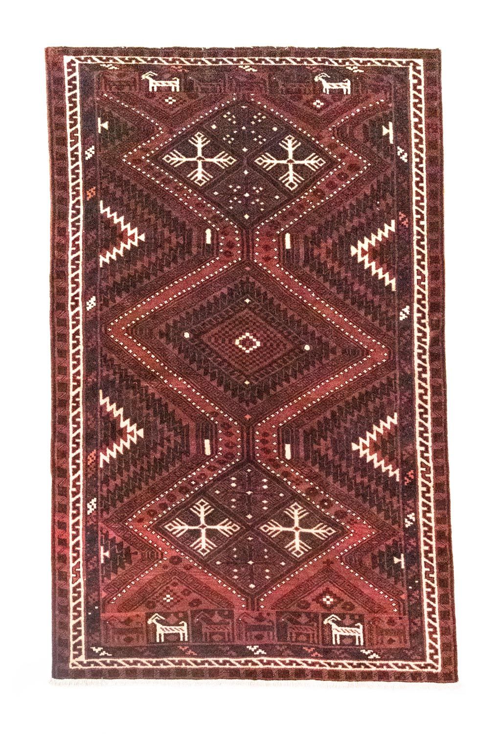 Perserteppich - Nomadic 270 x 175 cm - rost